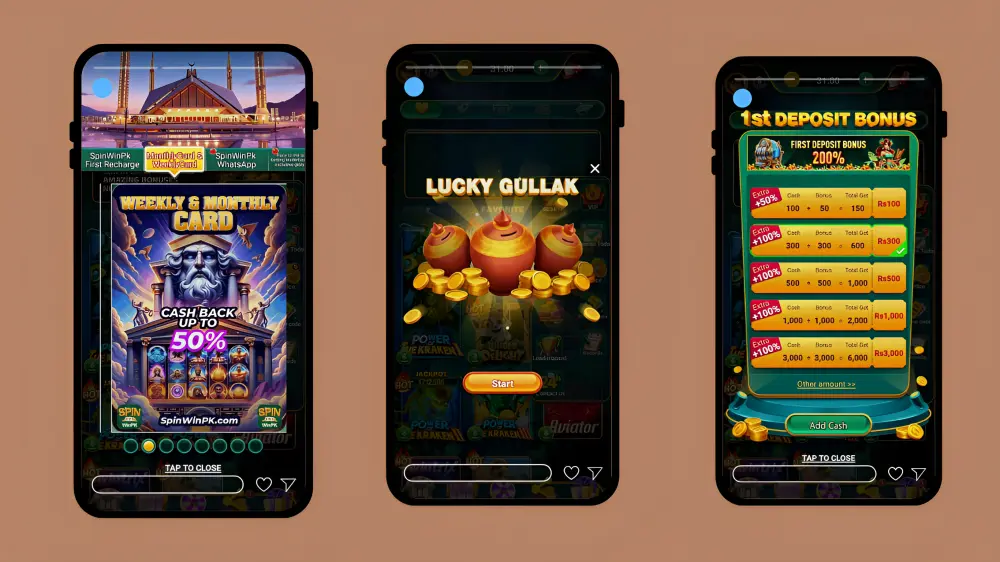 Spin Win PK Game Download - Real Earning APP In Pakistan 3 Spin Win game